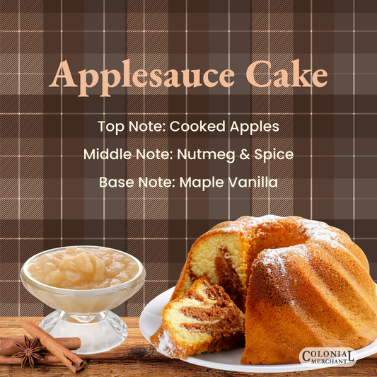 12 oz. Applesauce Cake Aroma-Luxe Premium Candle