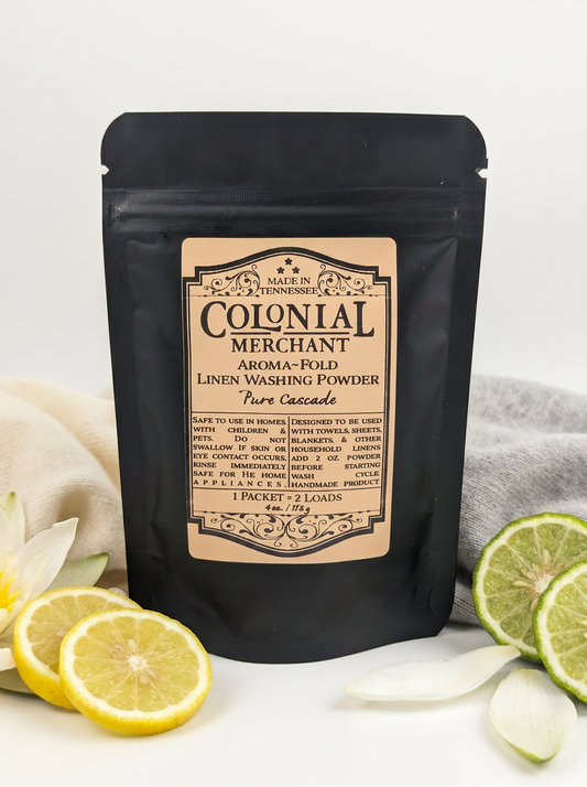 4 oz. 2-Load Pure Cascade Linen Washing Powder