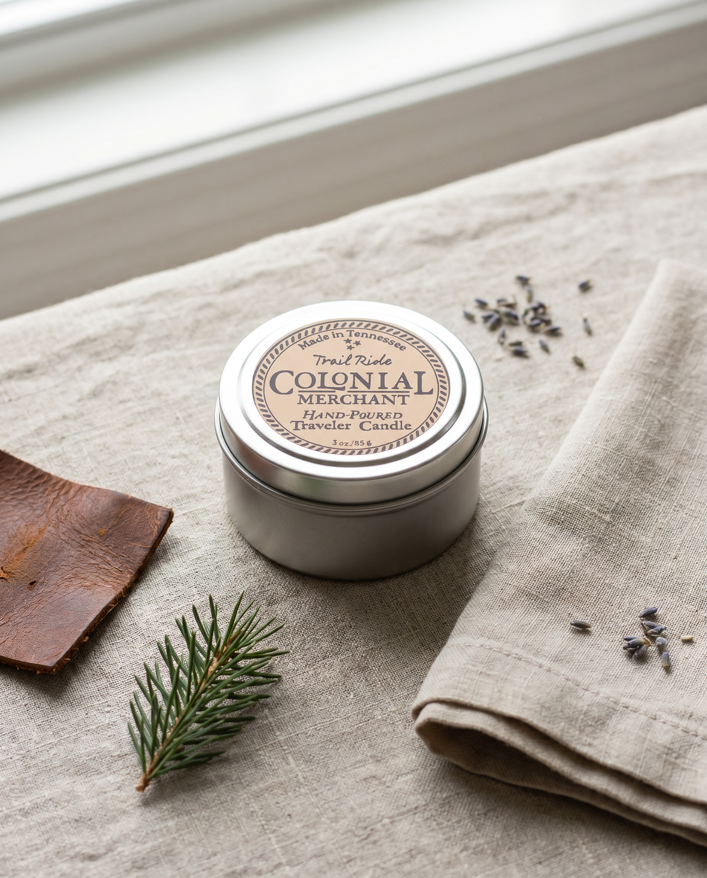 3 oz. Trail Ride Premium Travel Candle