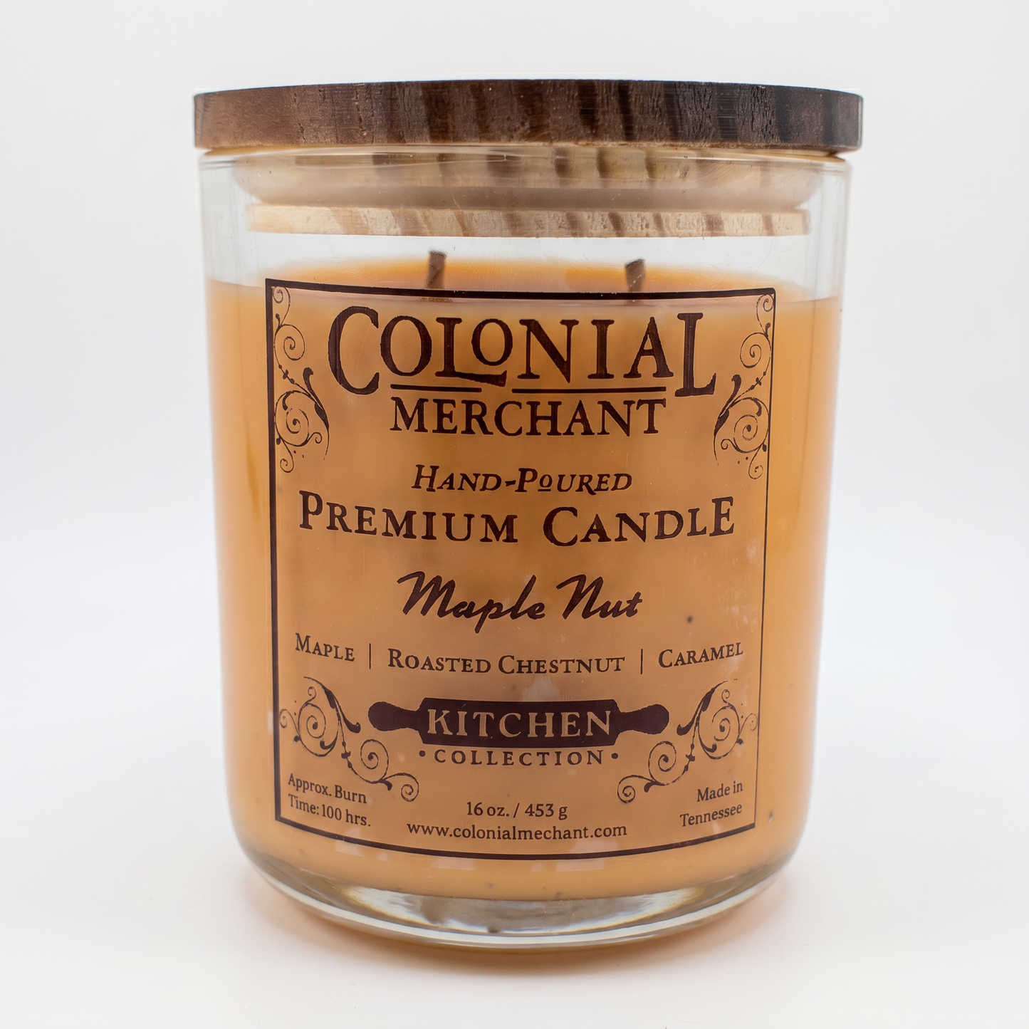 Maple Nut | 16 oz. Duo-Wick Merchant Candle