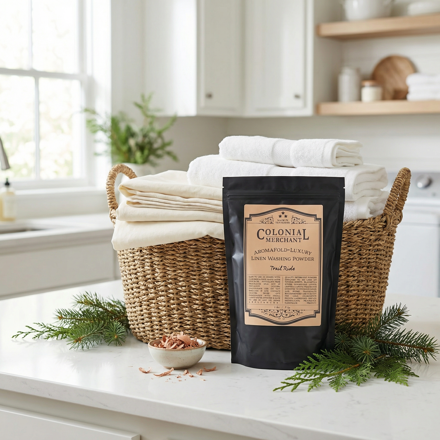 2 lb. Trail Ride AromaFold-Luxe Linen Washing Powder