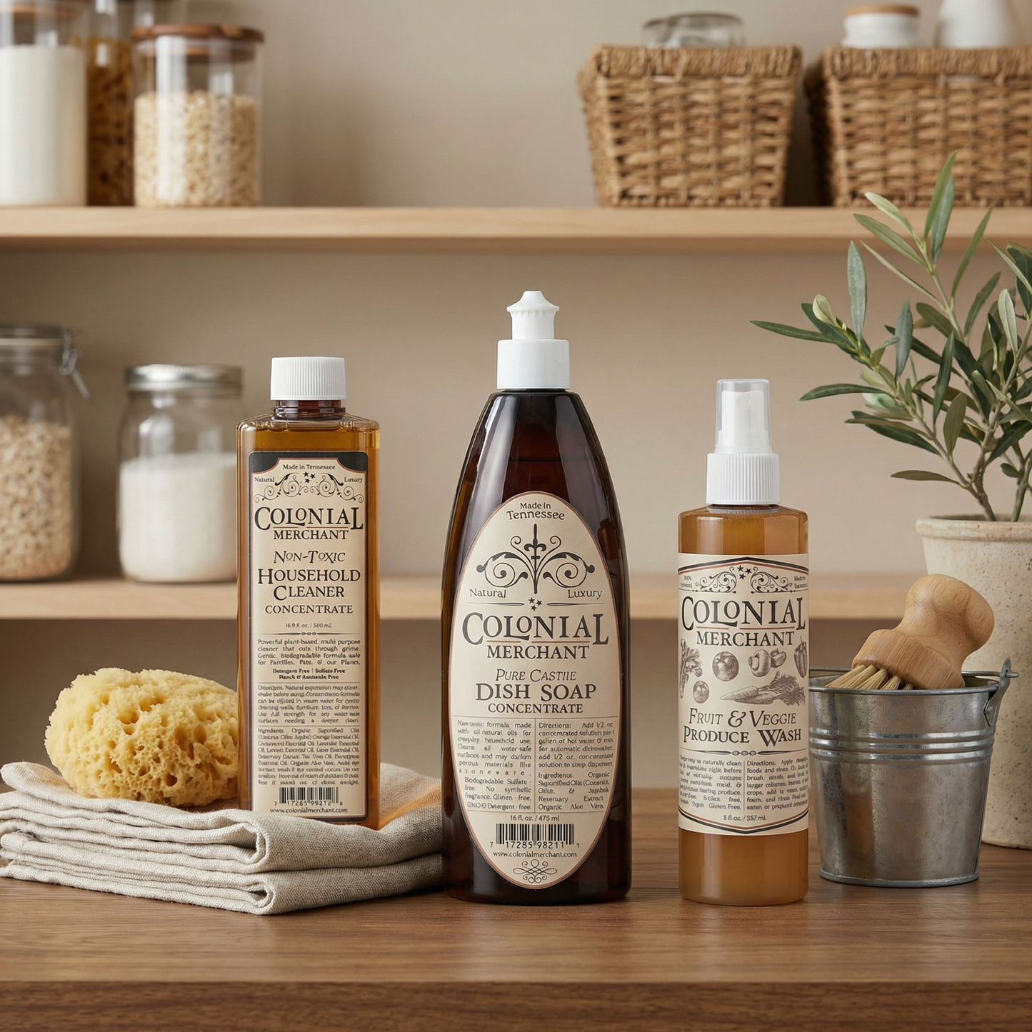 Green Cleaning Bundle: Detox-Your-Home Essentials Set