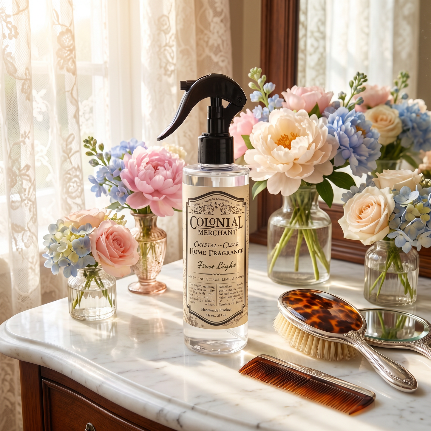 First Light | Emma Bookscape | 8 oz. Home Refresh Spray