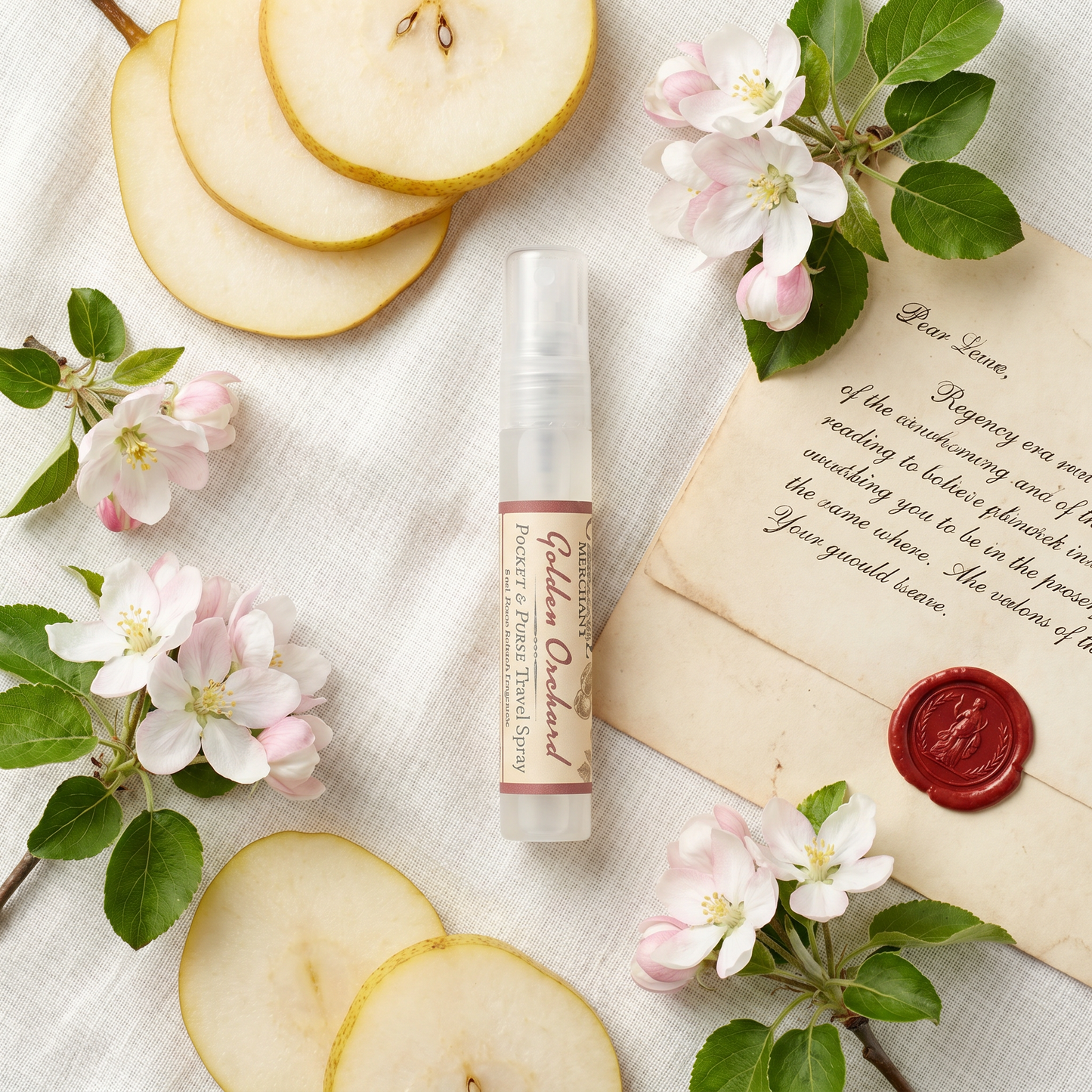 Golden Orchard | Pride & Prejudice Bookscape | 8 mL Travel Fragrance Spray