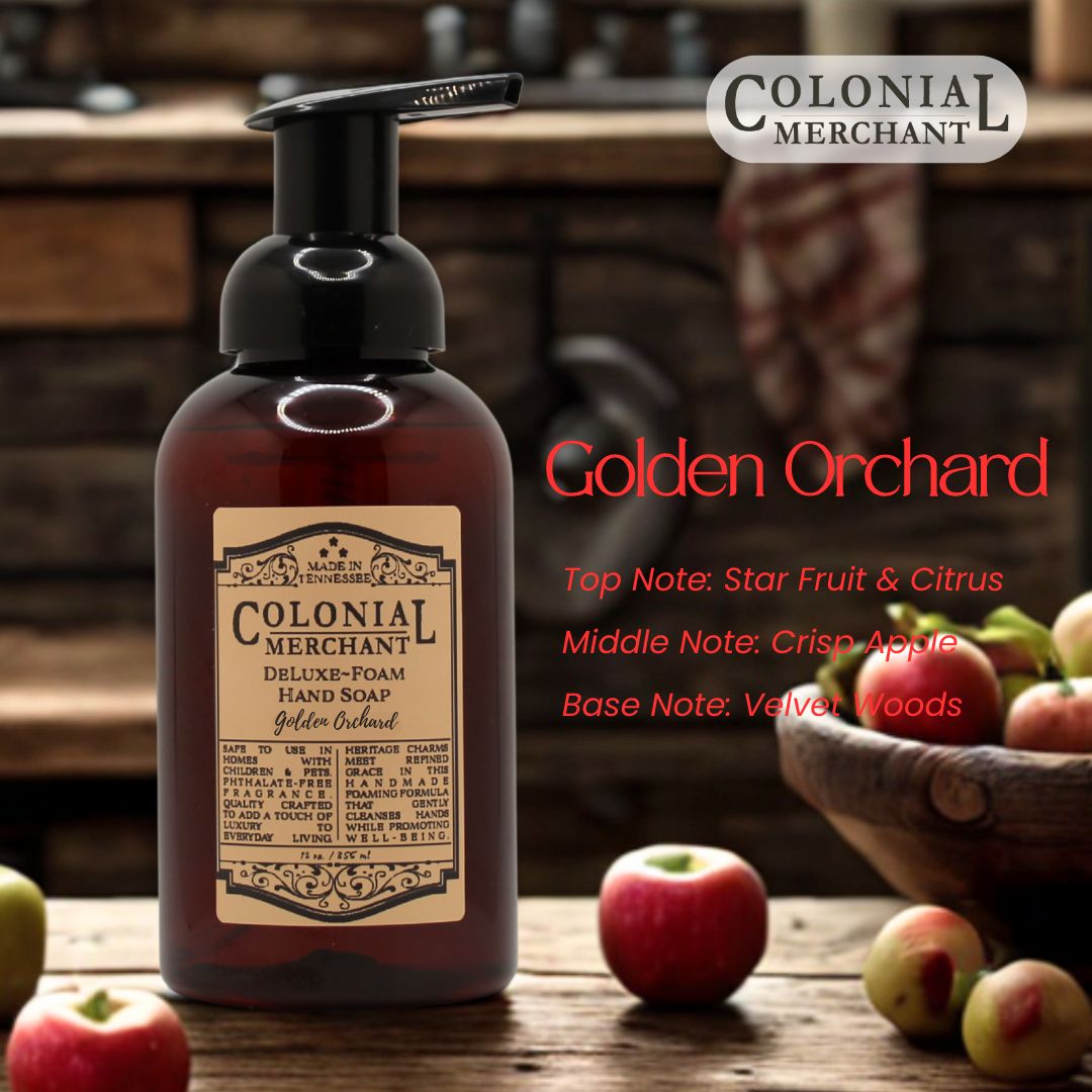 12 oz. Golden Orchard DeLuxe Foam Hand Soap