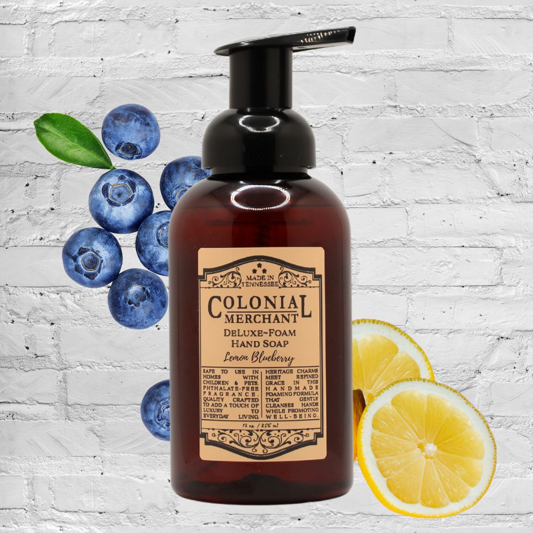 12 oz. Lemon Blueberry DeLuxe Foam Hand Soap