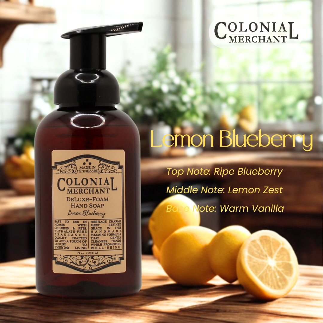 12 oz. Lemon Blueberry DeLuxe Foam Hand Soap