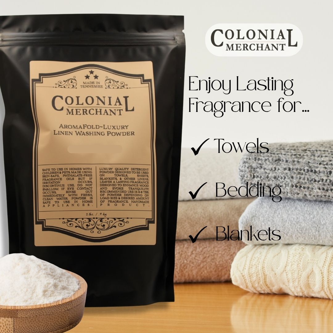 2 lb. AromaFold Luxe Linen Washing Powder