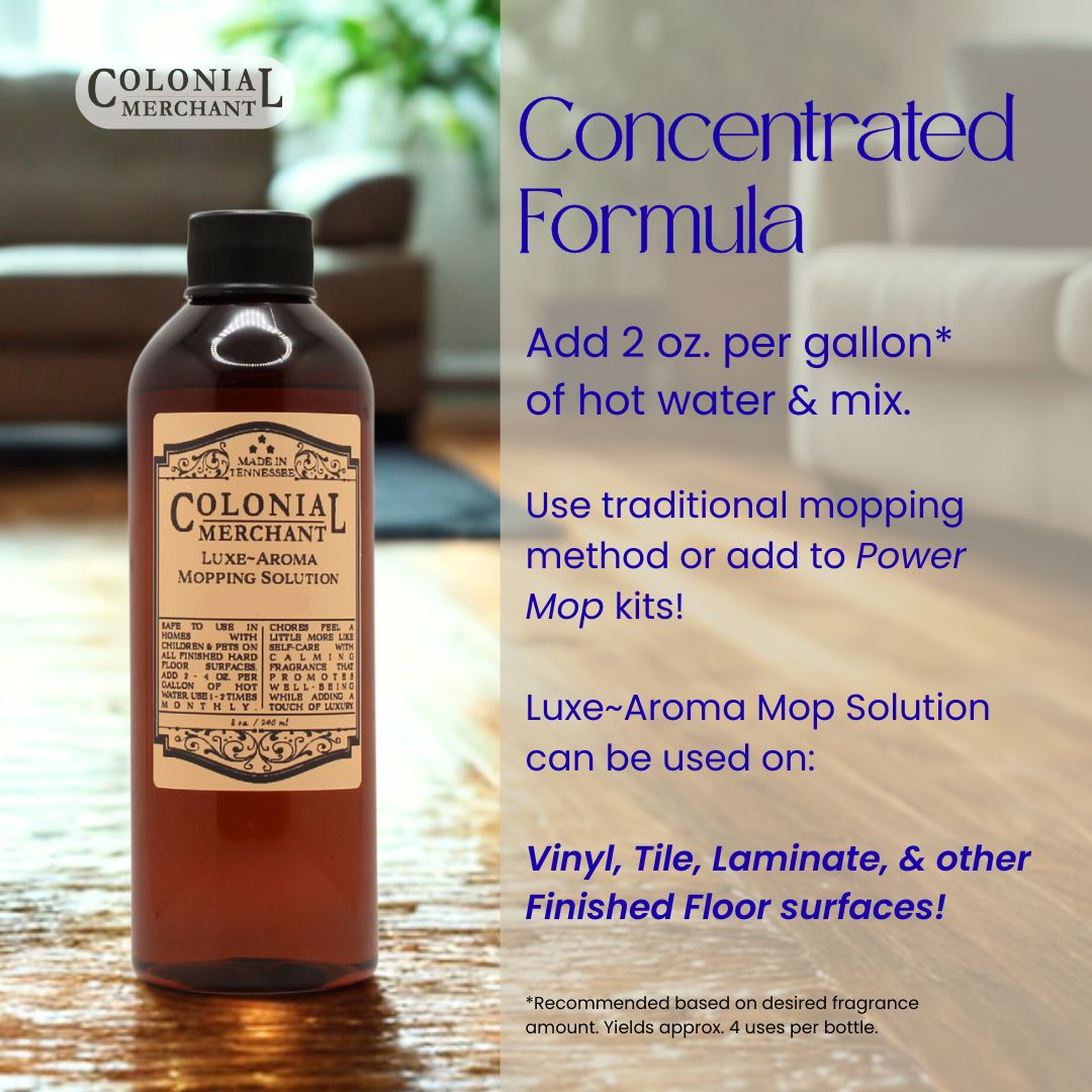 8 oz. Luxe~Aroma Mopping Solution