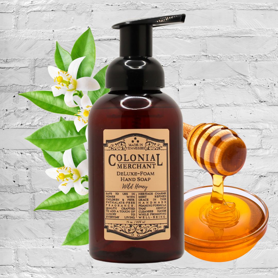 12 oz. Wild Honey DeLuxe Foam Hand Soap