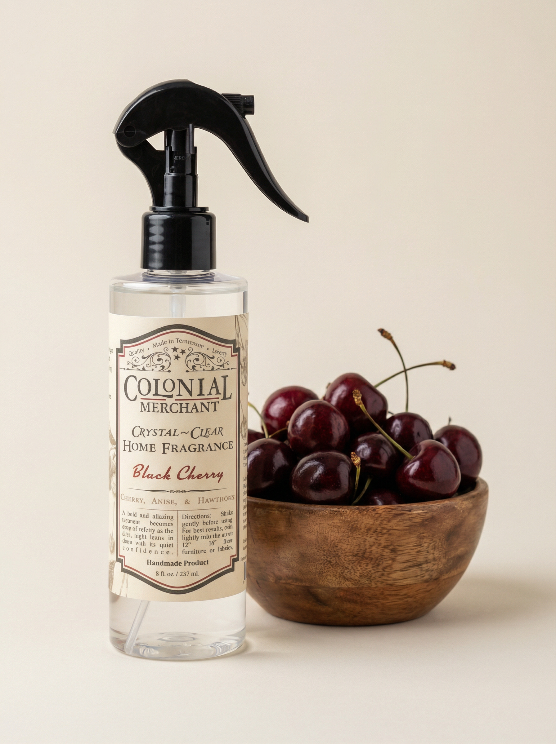 Black Cherry Fragrance | Velvety Midnight Blend of Cordial Cherry, Anise, & Hawthorn