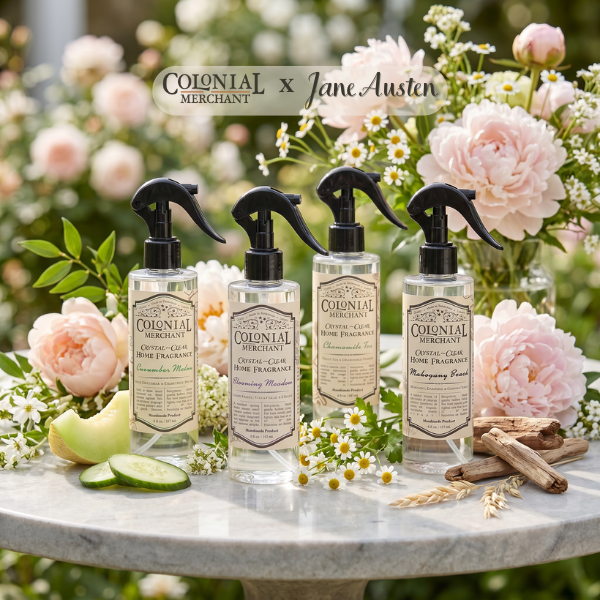 Jane Austen Inspired Home Fragrance Collection
