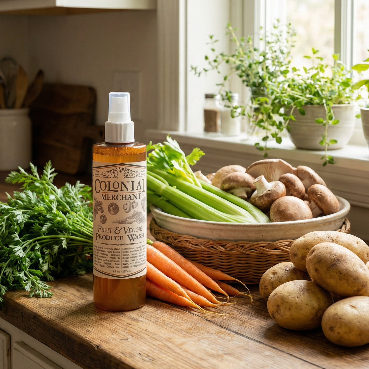 8 oz. Fruit & Vegetable Produce Wash Spray
