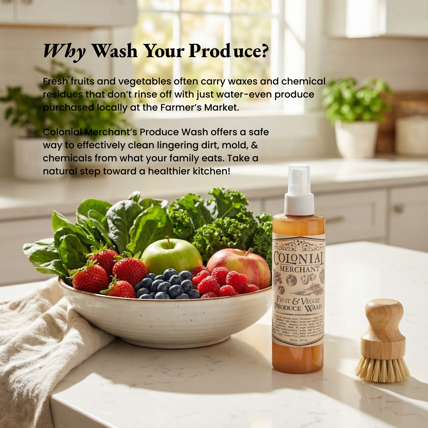 8 oz. Fruit & Vegetable Produce Wash Spray
