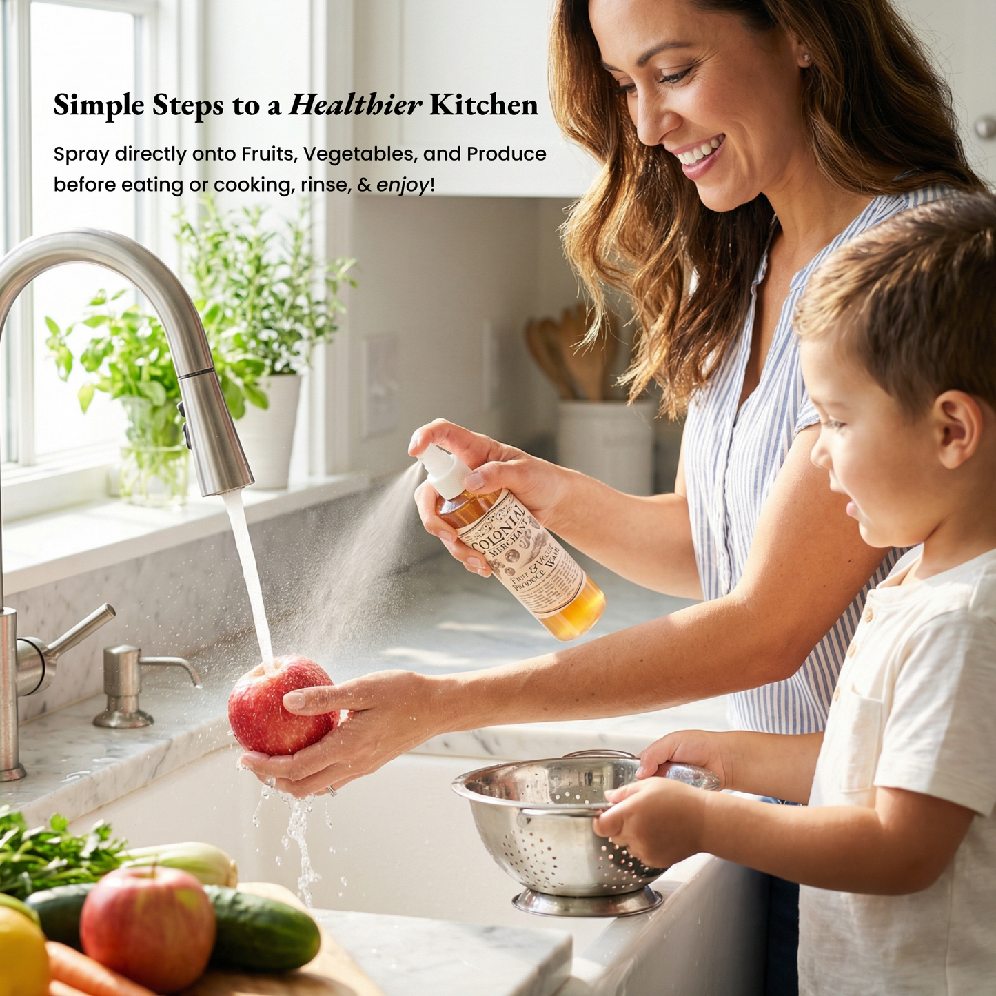 8 oz. Fruit & Vegetable Produce Wash Spray