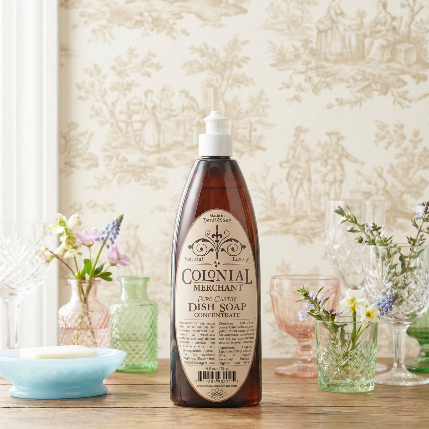 16 oz. Pure Castile Concentrated Dish Soap