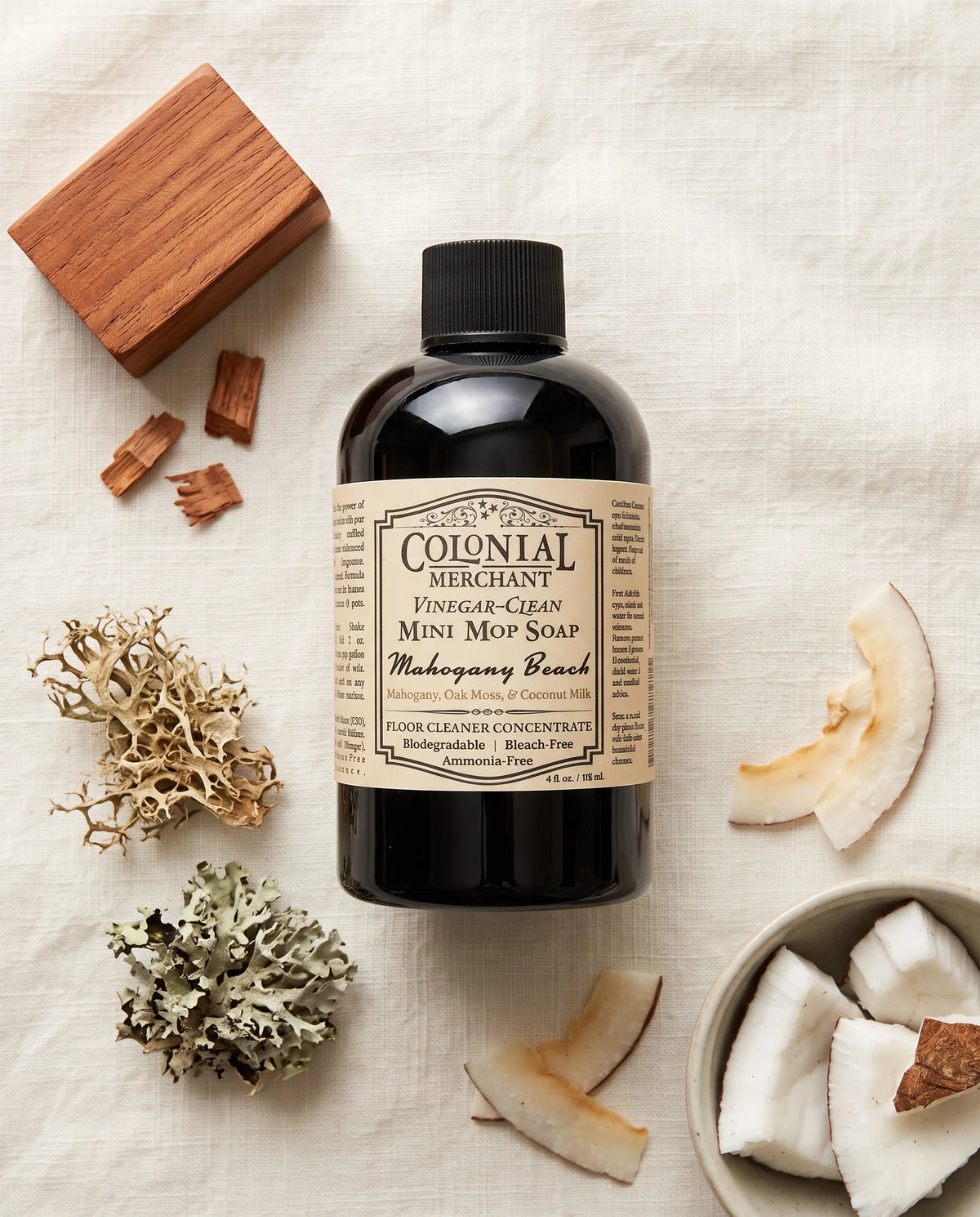 4 oz. Mahogany Beach Mini Mop Soap