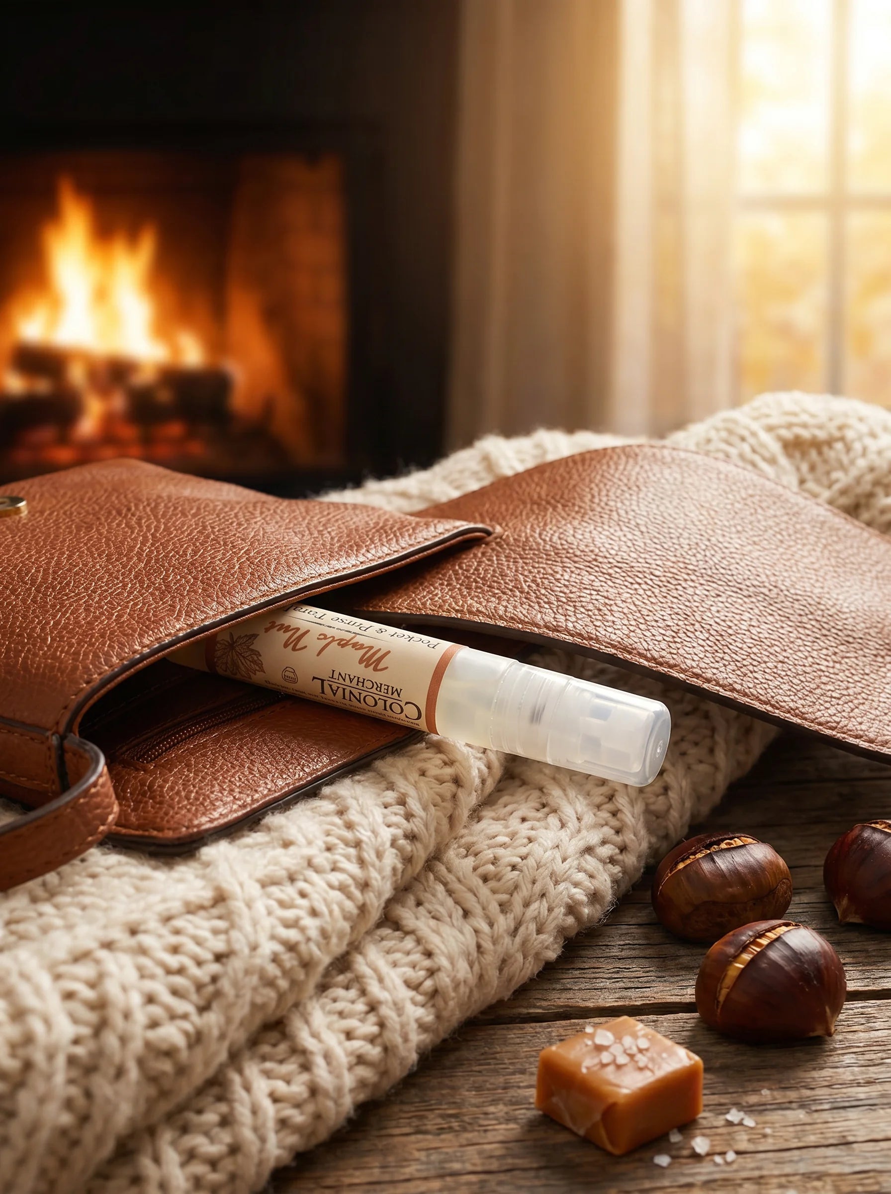 Maple Nut Pocket & Purse Travel Spray by Colonial Merchant