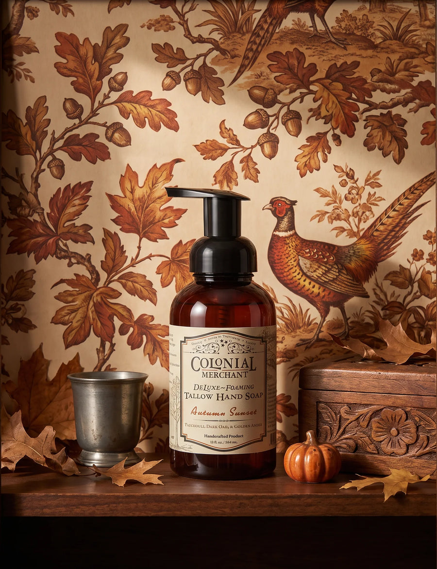 12 oz. Autumn Sunset Tallow Foaming Hand Soap