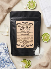 Pure Cascade Aromafold Luxury Linen Washing Powder by Colonial Merchant