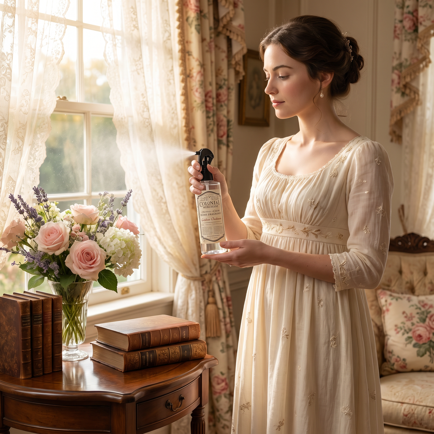 Golden Orchard | Pride & Prejudice Bookscape | 8 oz. Home Fragrance Spray