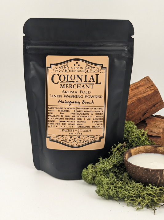 4 oz. 2-Load Mahogany Beach Linen Washing Powder
