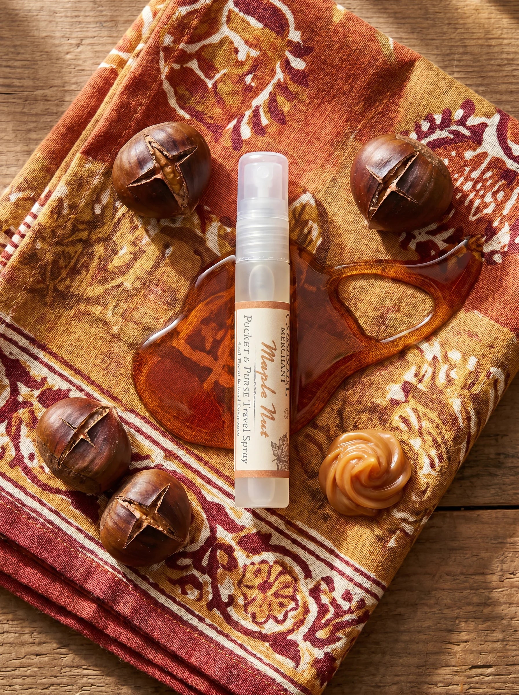 Maple Nut Pocket & Purse Travel Spray 3 by Colonial Merchant