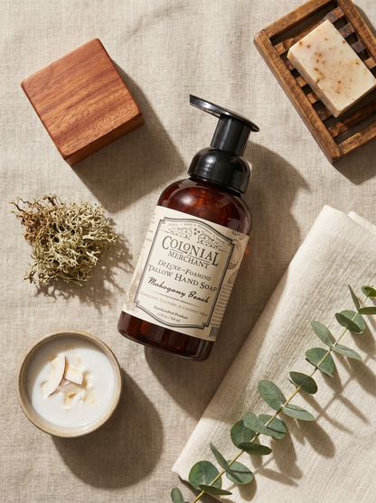 12 oz. Mahogany Beach Tallow Foaming Hand Soap