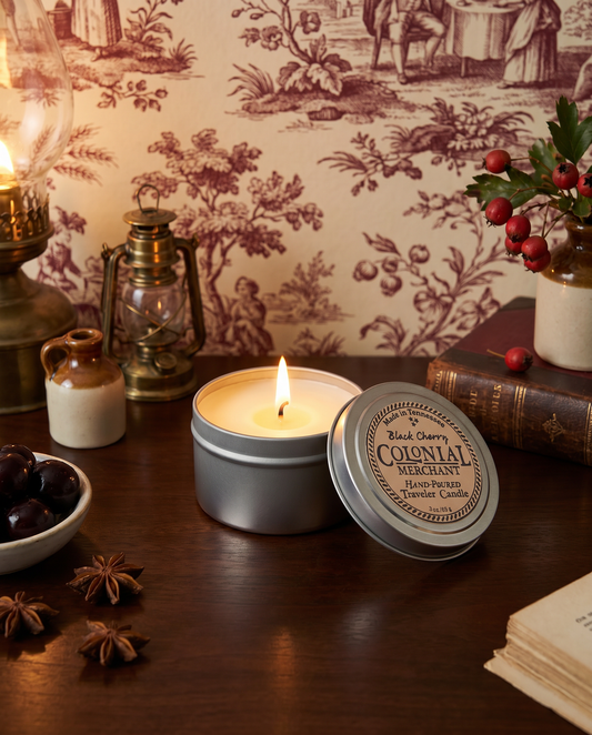 3 oz. Black Cherry Premium Travel Candle