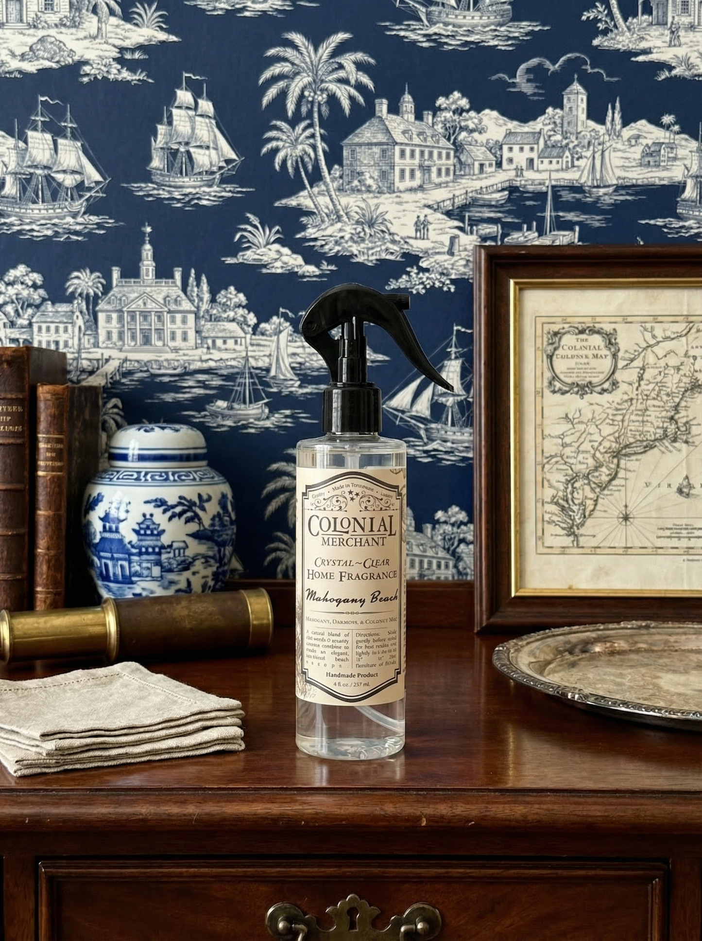 8 fl. oz. Mahogany Beach Aroma-Luxe Home & Linen Fragrance Spray