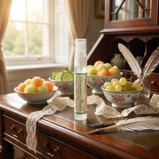 Cucumber Melon | Emma Bookscape | 8 mL Travel Fragrance & Linen Spray
