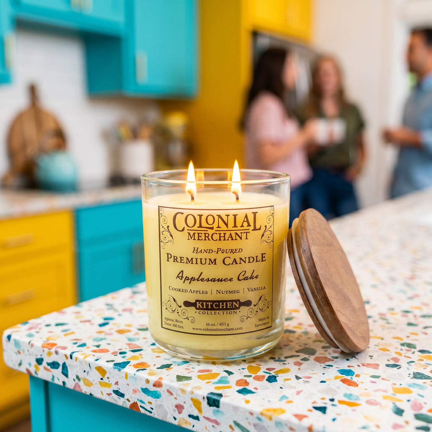 Applesauce Cake | 16 oz. Duo-Wick Merchant Candle