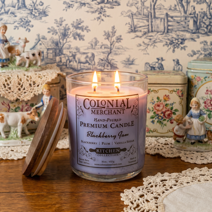 Blackberry Jam | 16 oz. Duo-Wick Merchant Candle