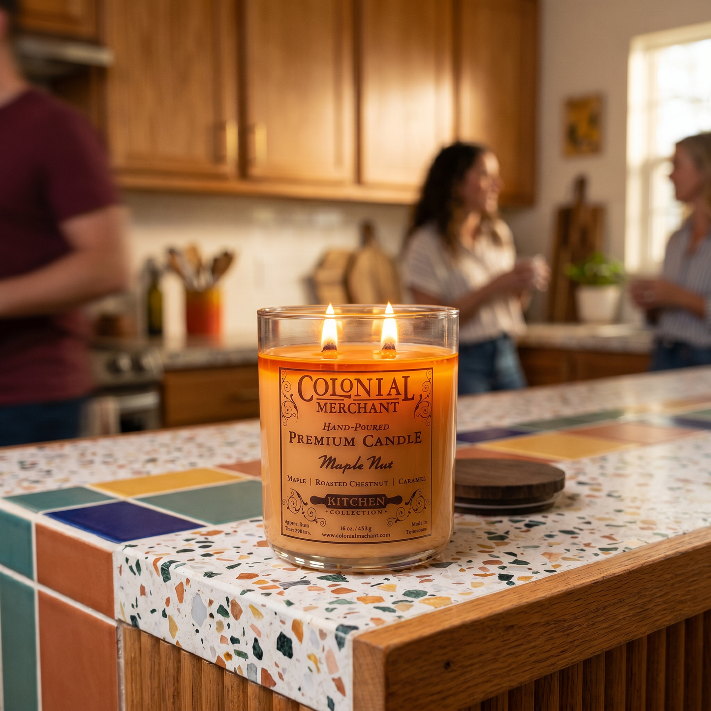 Maple Nut | 16 oz. Duo-Wick Merchant Candle