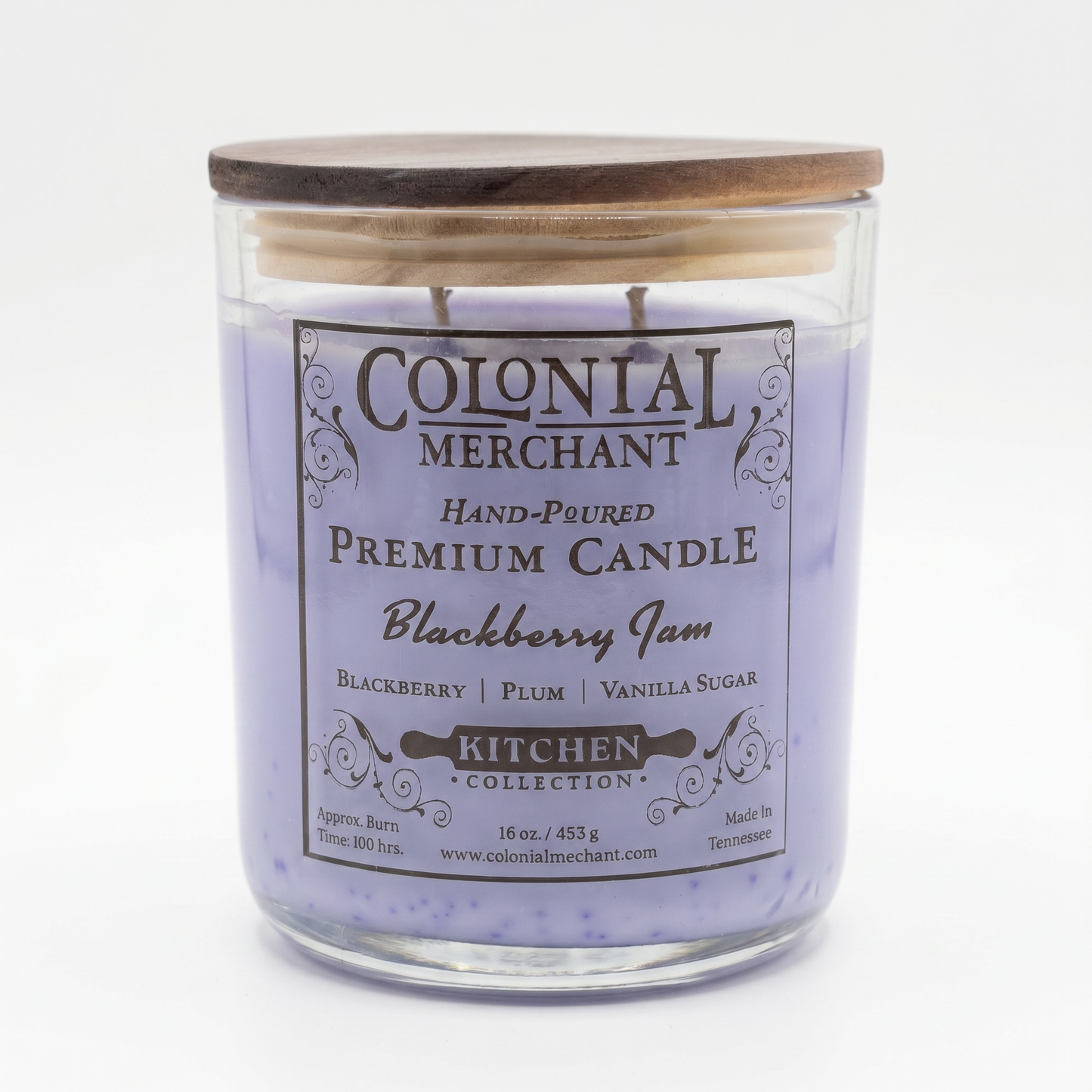 Blackberry Jam | 16 oz. Duo-Wick Merchant Candle