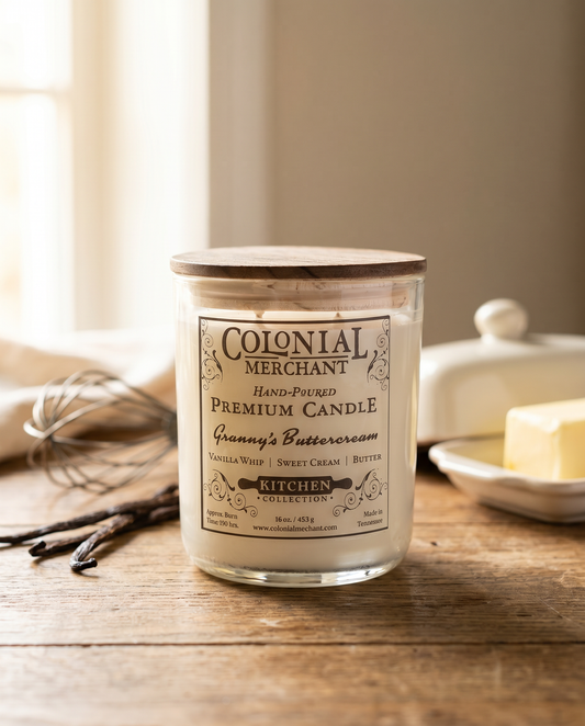 Granny's Buttercream | 16 oz. Duo-Wick Merchant Candle