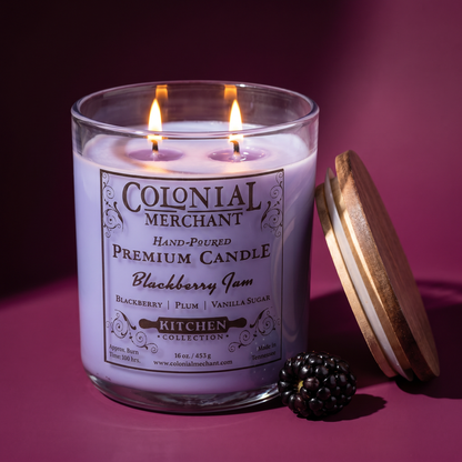 Blackberry Jam | 16 oz. Duo-Wick Merchant Candle