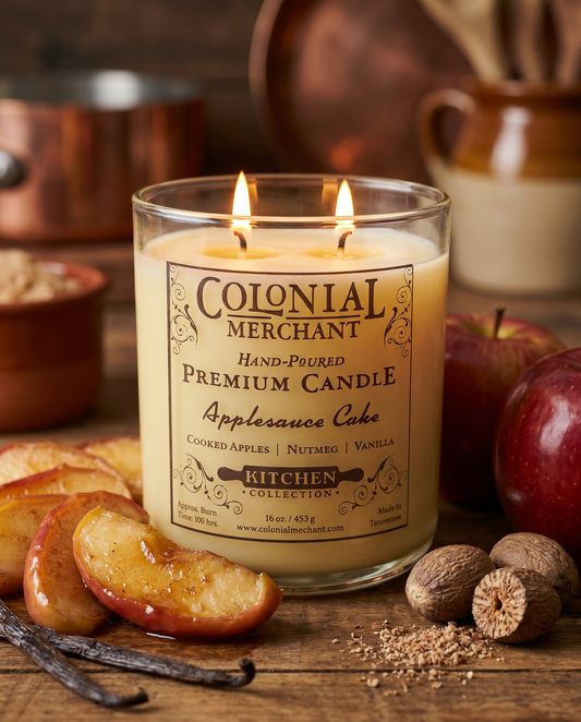 Applesauce Cake | 16 oz. Duo-Wick Merchant Candle