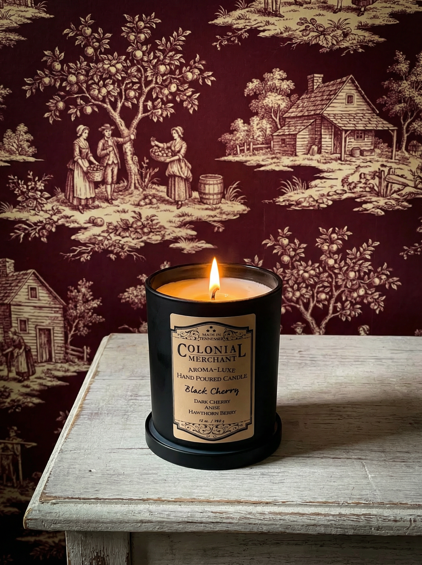 12 oz. Black Cherry Aroma-Luxe Premium Candle