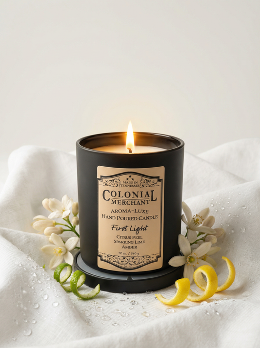 12 oz. First Light Aroma-Luxe Premium Candle