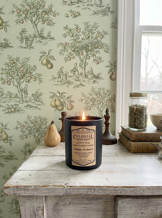 12 oz. Golden Orchard Aroma-Luxe Premium Candle