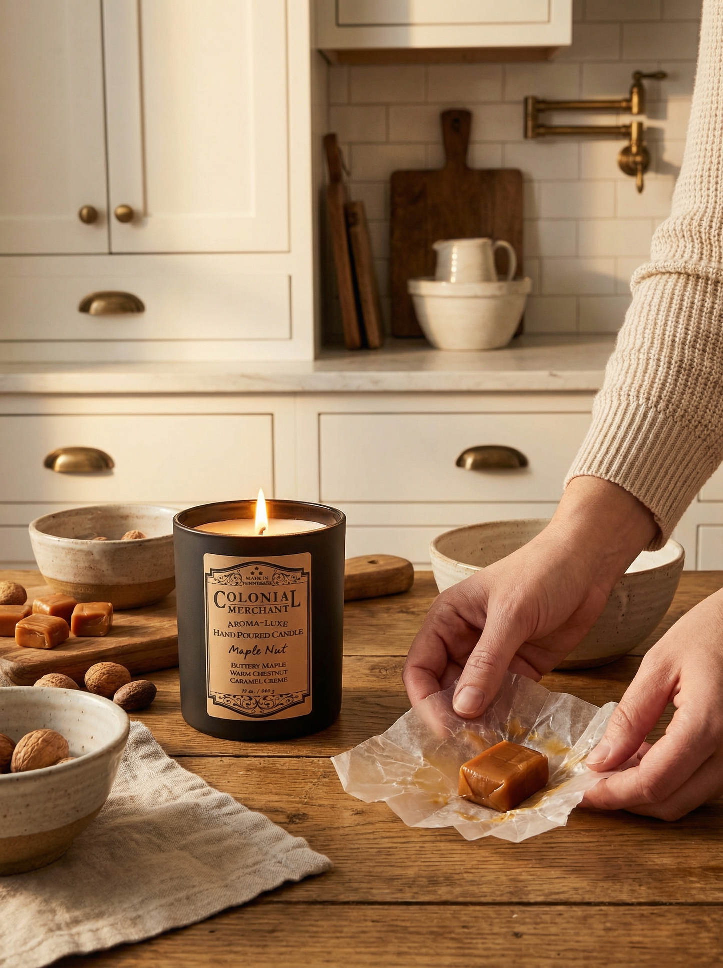 12 oz. Maple Nut Aroma-Luxe Premium Candle