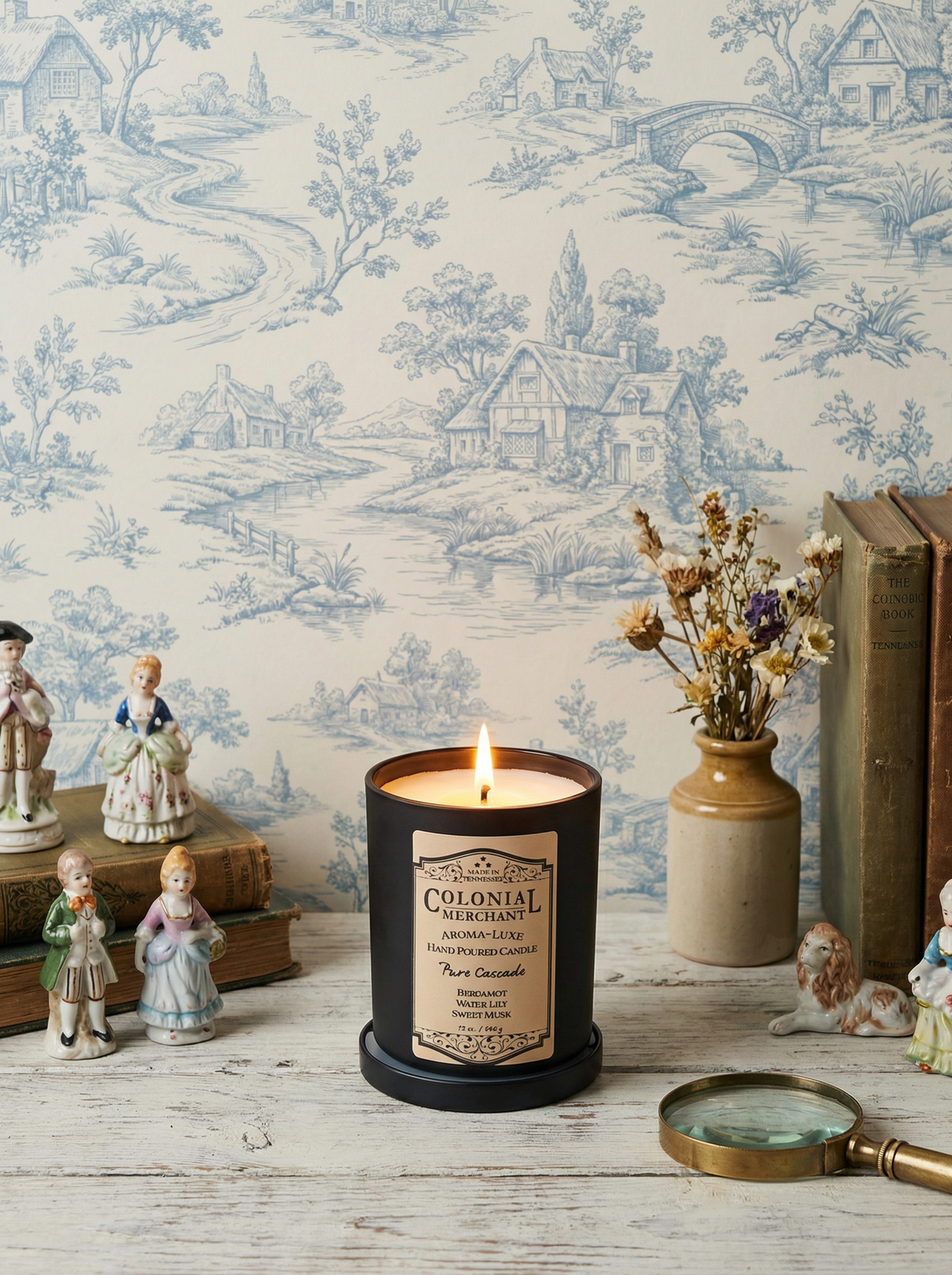 Pure Clarity of Elizabeth Bennet | 12 oz. Premium Room Candle