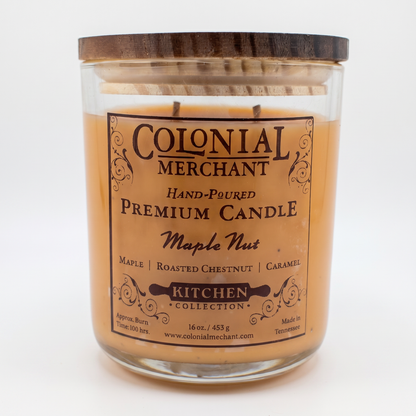 Maple Nut | 16 oz. Duo-Wick Merchant Candle