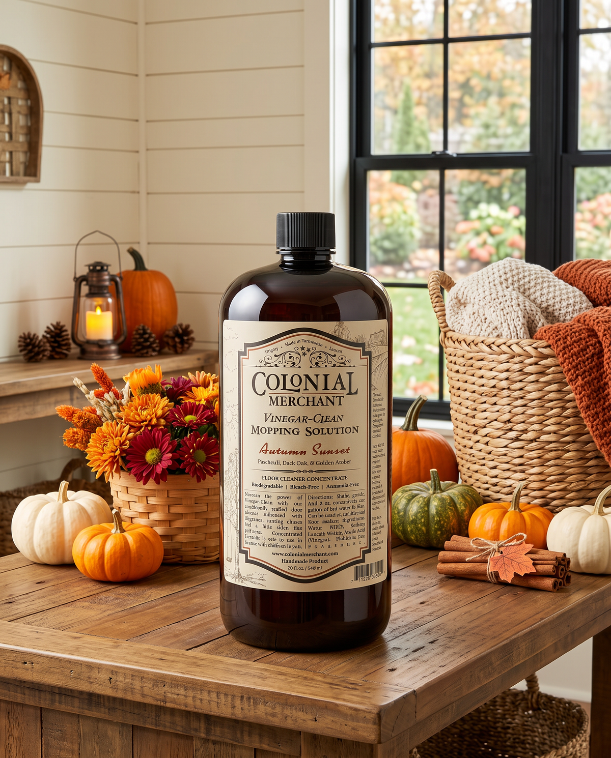 32 oz. Autumn Sunset Vinegar-Clean Mopping Solution