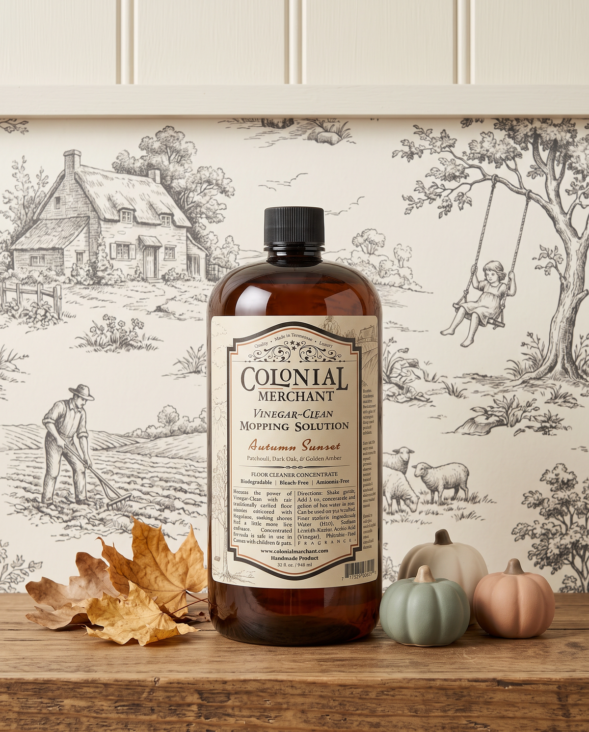 32 oz. Autumn Sunset Vinegar-Clean Mopping Solution