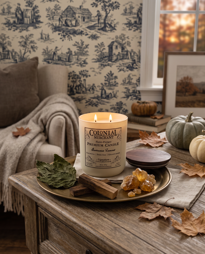 16 oz. Autumn Sunset Duo-Wick Premium Merchant Candle