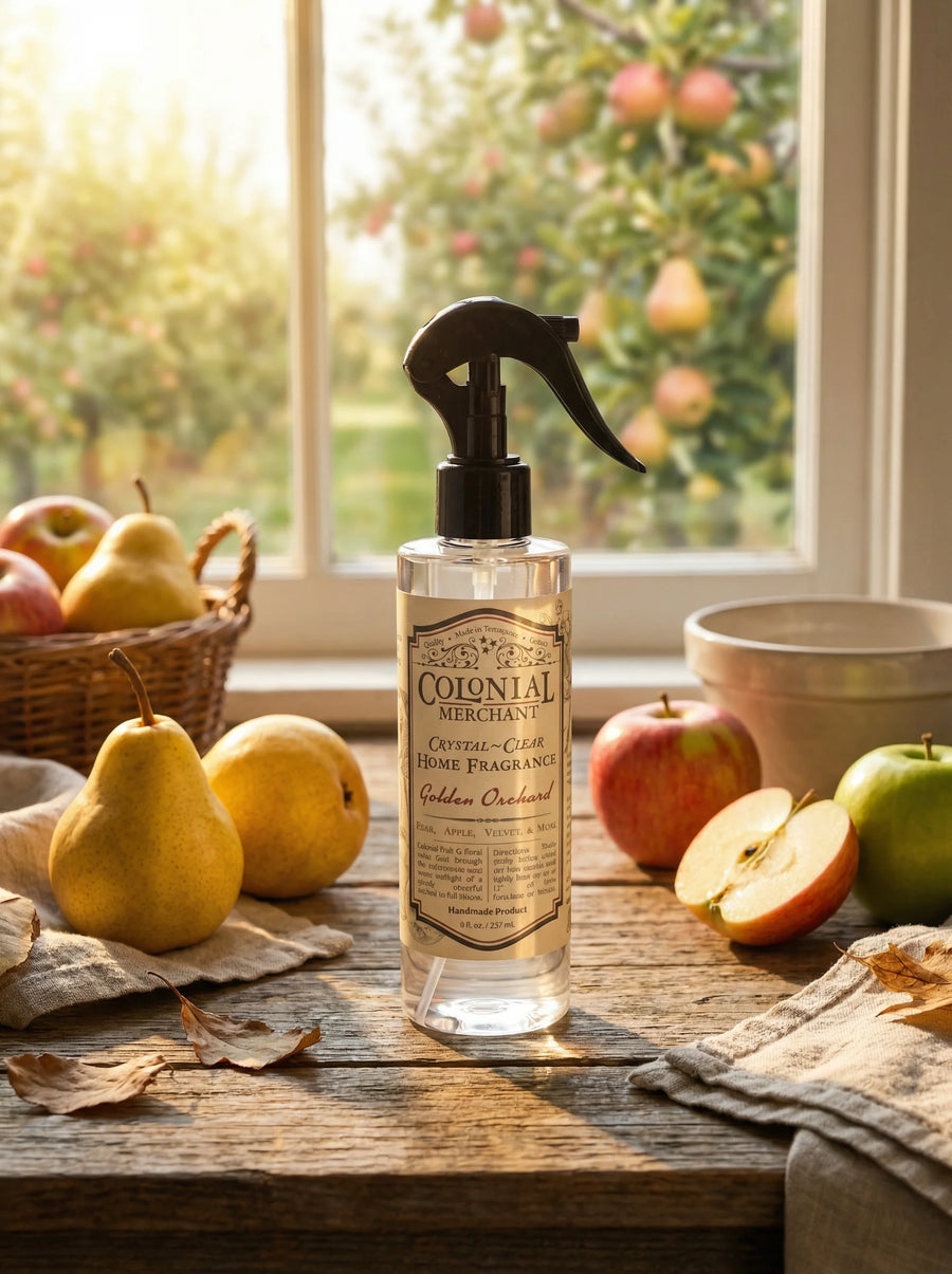 Golden Orchard Crystal Clear Home Fragrance 4 by Colonial Merchant