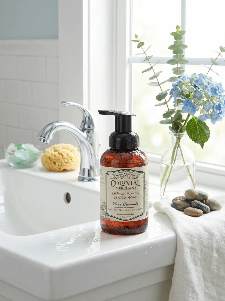 Pure Cascade Deluxe Foaming Hand Soap 2 by Colonial Merchant