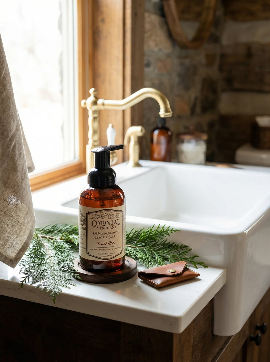 Trail Ride Deluxe Foaming Hand Soap 8 by Colonial Merchant